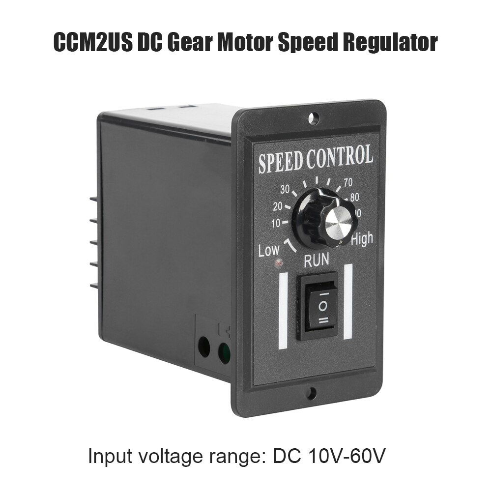 CCM2US Motors Speed Controller DC 6A Positive Negative Rotating Strong Toughness Electric Portable Control Switch