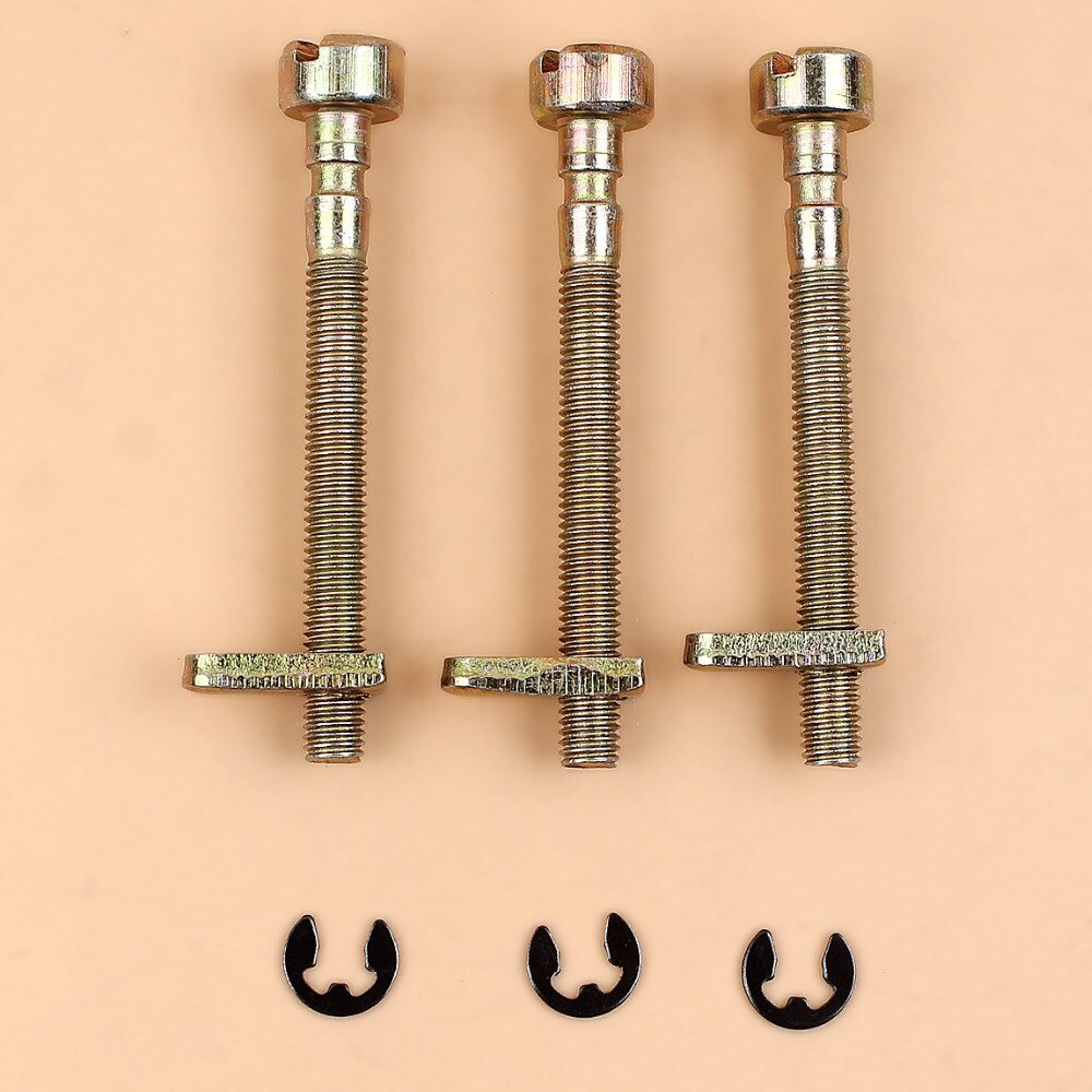 3Pcs/lot Chain Tensioner Adjuster Screw For McCulloch 335 338 435 436 438 440 441 442 444 Chainsaw Replacement Parts