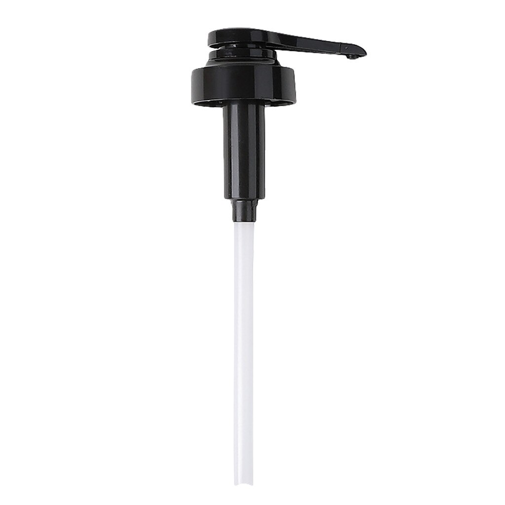 Bottle Nozzle Press Nozzle Operated Pump Head Home Essential Push-type Artifact Kitchen Restaurant Bar Supplies: Black