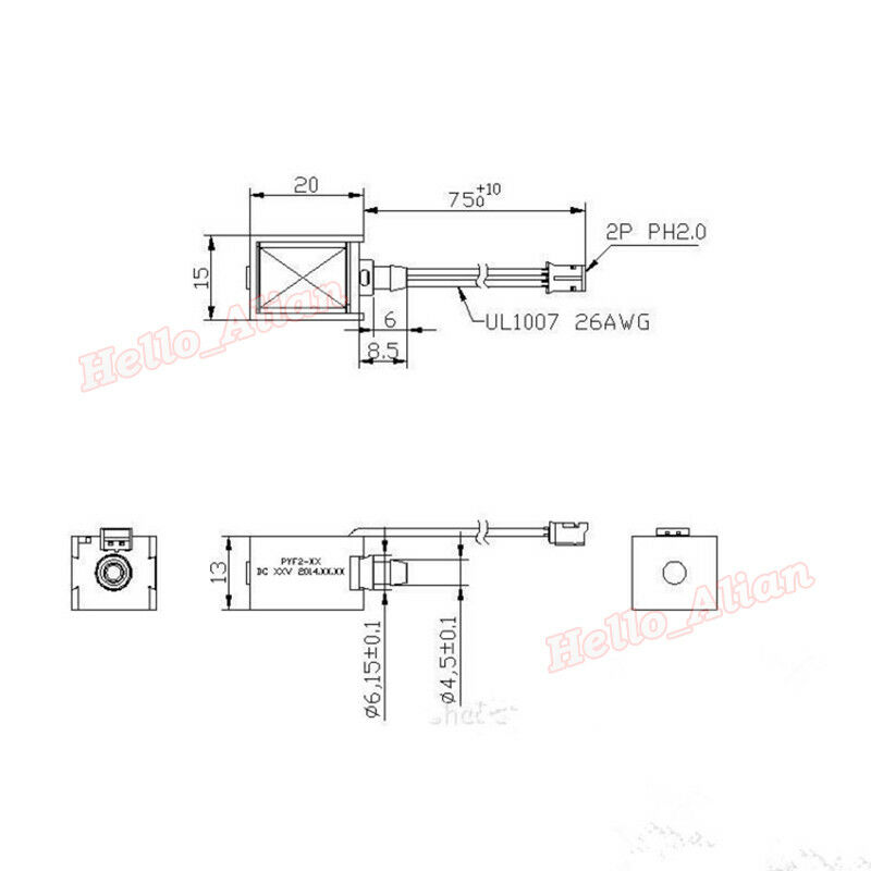 Mini électrovanne électrique DC 3V 4.5V 5V 6V, petite vanne à vide normalement fermée, Valve de ventilation, faible bruit, DIY tire-lait