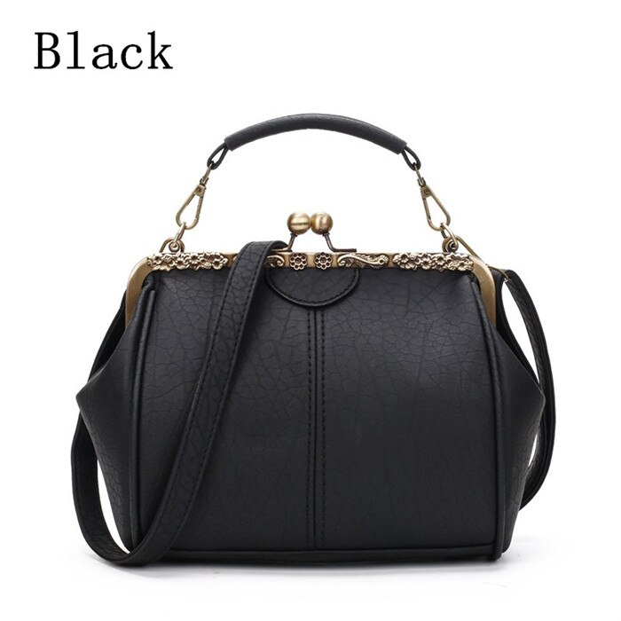 Baleini dames handtassen dames messenger bags retro dames crossbody tas schoudertas bolsa dames handtassen: Zwart