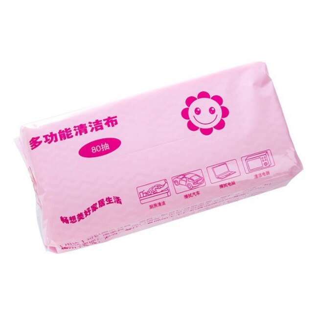 FURGERIN Kitchen Towel Disposable Dish Towels for Dishes kitchen clothes women Kitchen Cleaning Accessories dish cloth Non-woven: Pink