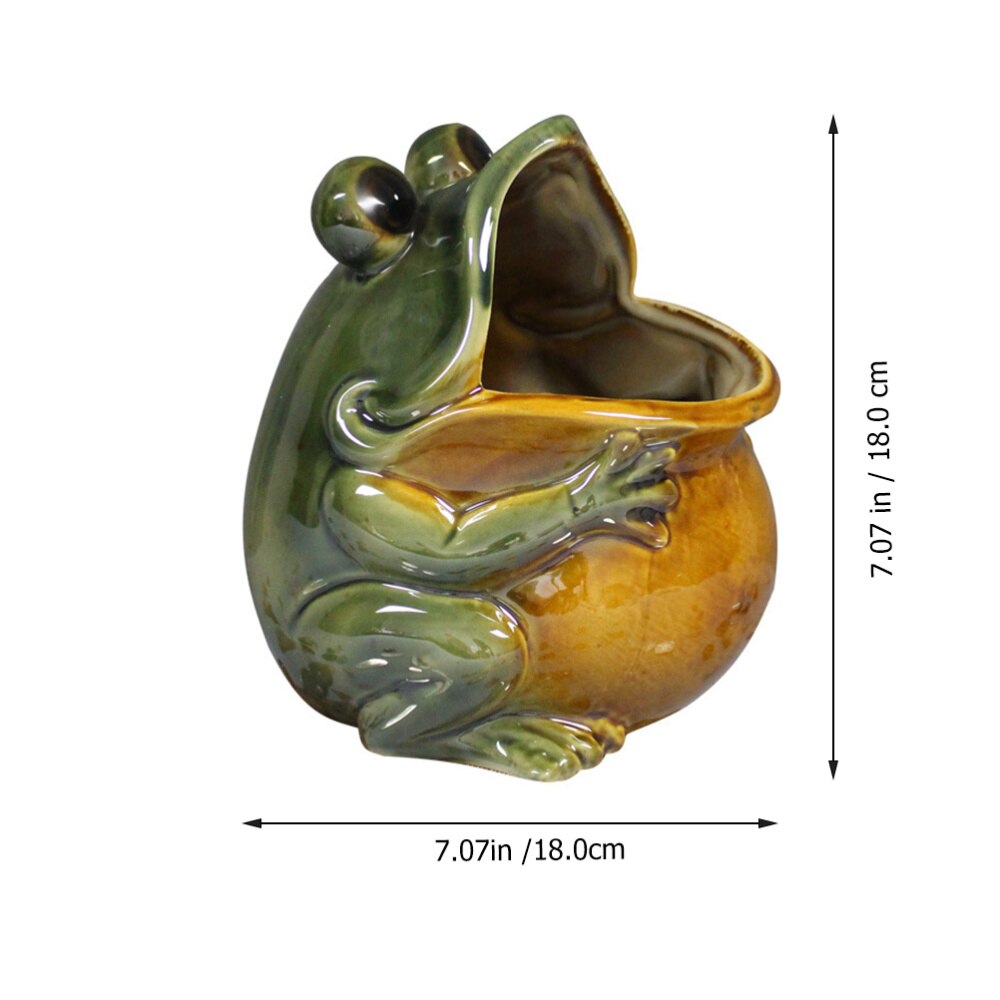 Storage Tank Desktop Storage Jar Ceramic Crafts Auspicious Decoration