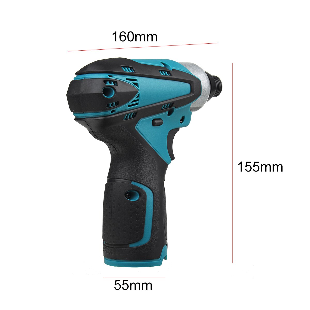 Electric Cordless Screwdriver Variable Speed Household Handheld Power Tool with LED Torch For Makita Battery
