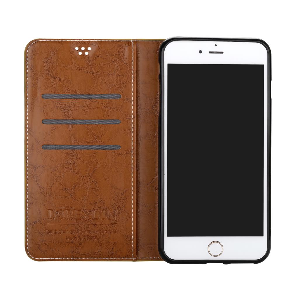 Portfel Coque do Wileyfox Spark / Spark Plus etui luksusowe skórzane etui z klapką do futerału Wileyfox Swift 2 X / Swift 2 Plus
