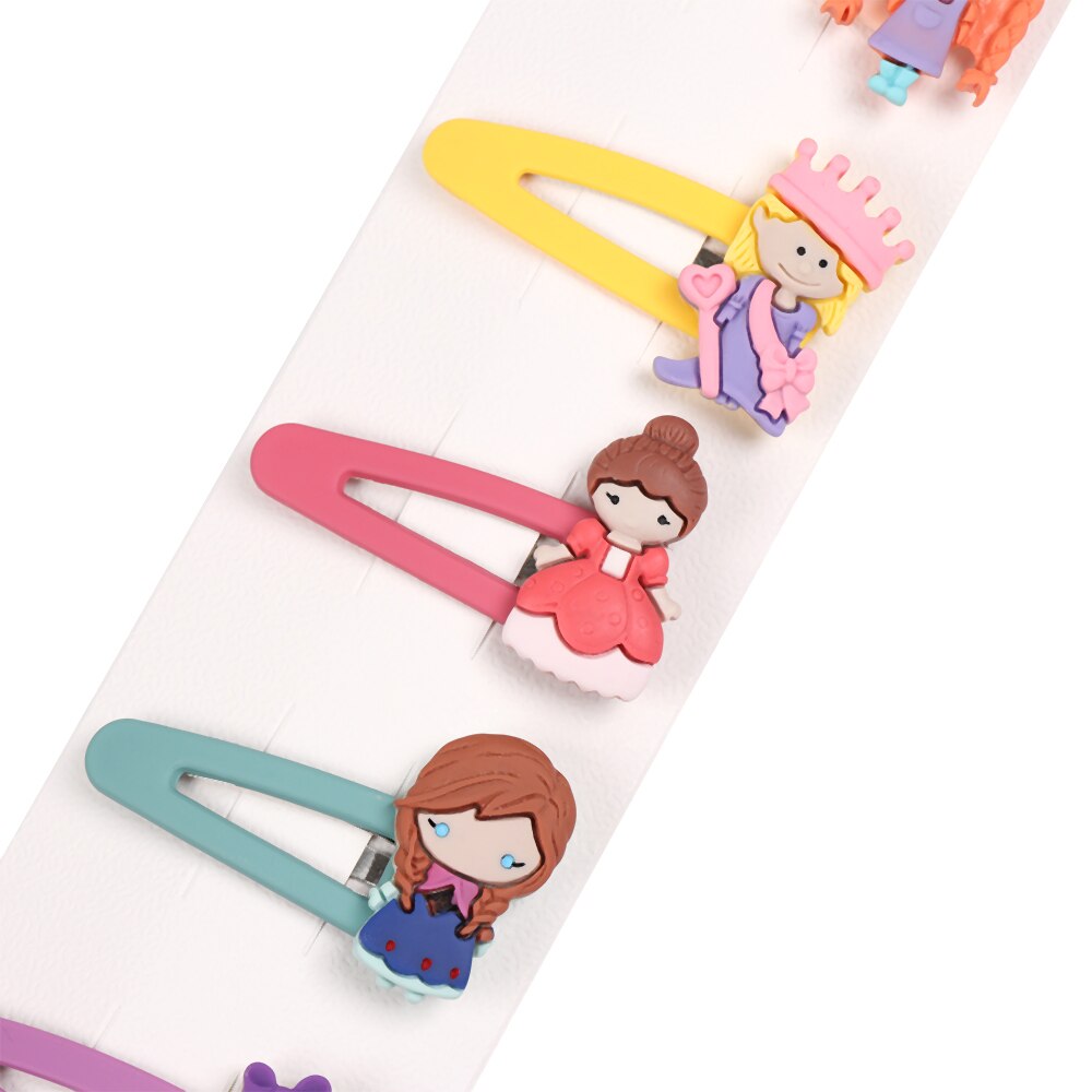 5 Pcs Baby Meisjes Mooie Fruit Sequin Haar Clips Prinses Glanzende Kleurrijke Haarspelden Haarspeldjes Leuke Zoete Hoofddeksels Haar Accessoires