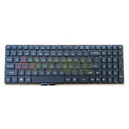 FOR ACER Predator Helios 300 G3-571 G3-572 Keyboard keypad: G3-572 White-black