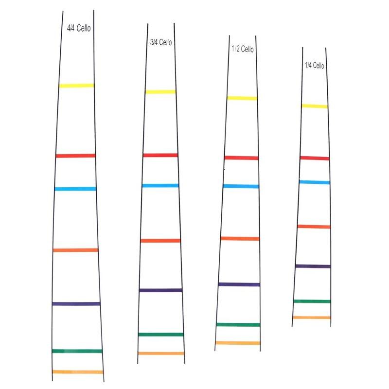 Position Marker Decal Fingerboard Fret Guide Label Finger Chart Beginner Cello Sticker Accessories White
