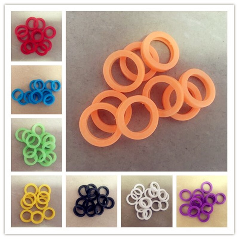 10pcs Random Hollow Multi Color Rubber Soft Key Locks Keys Cap Key Covers Topper Keyring: 10pcs
