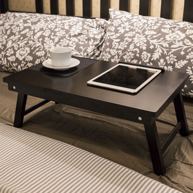 Wooden Laptop Table Home Computer Desk Students Dormitory Beds Folding Laptop Tables Computer Table Office Desk