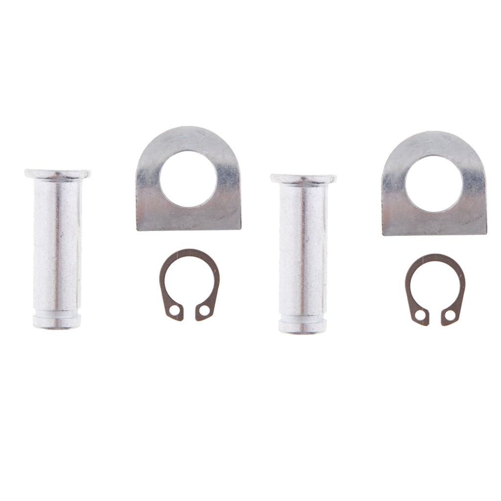 2x Motorcycle Chrome Pivot Pin &amp; Clip Kit Hand Lever Pivot Pin and Lock Clip for Harley Sportster Motorcycle Motorbike