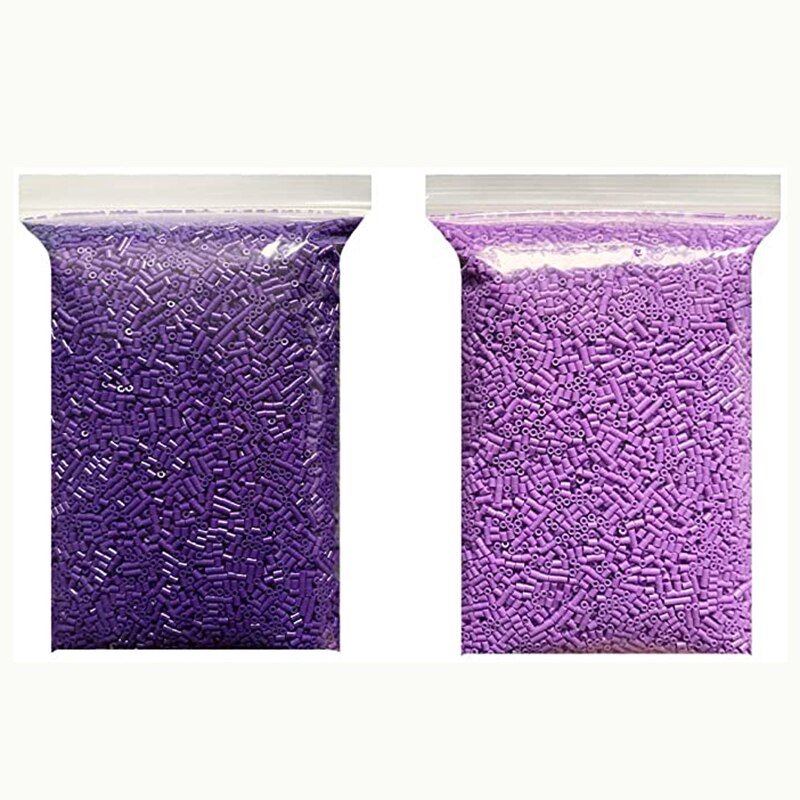 2.6mm mini-perlen in lila und 10000 stück in helllila zum bügeln 200g geeignet für bastelarbeiten und diy-dekorationen 10000 3d verschiedene designs: Lila