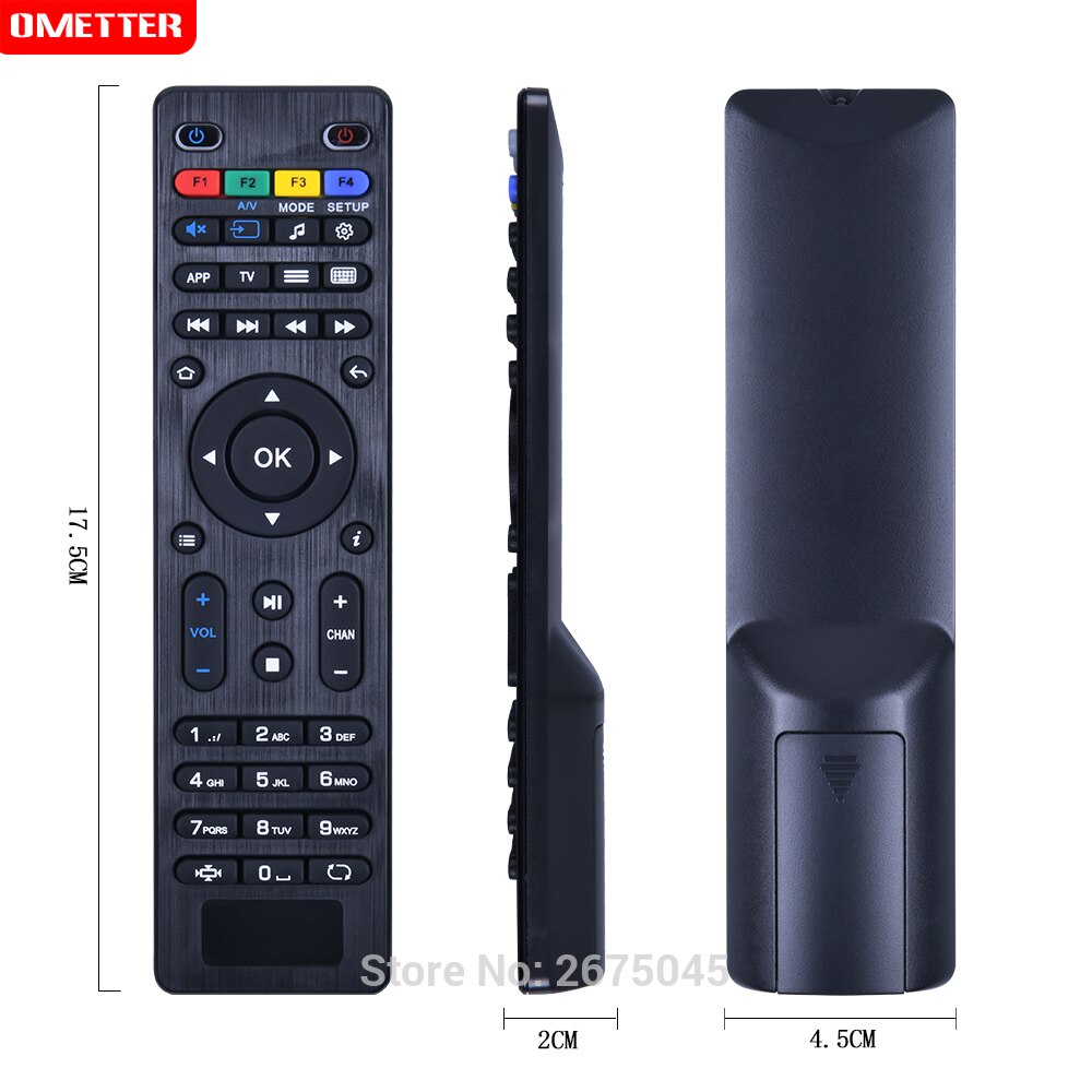 Universal ip tv fjärrkontroll användning för mag 254 set top box controller för mag 250 254 255 260 261 270 remoto control