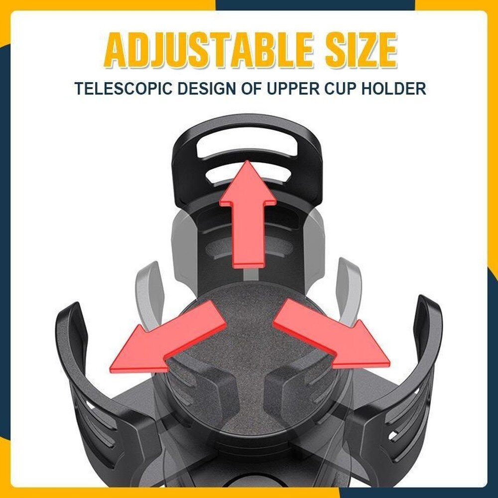 4 In 1 Multifunctional Adjustable Car Cup Holder Expander Adapter Base Tray Car Drink Cup Bottle Holder AUTO Car Stand Organizer