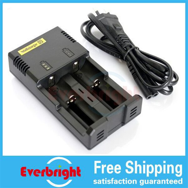 Nitecore Intellicharger I2 Battery Charger Voor 26650/22650/18650/17670/18490/17500/17335/16340/CR123A/14500/10440 Batterij