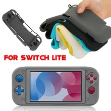 Zachte Siliconen Shell Voor Nintendo Schakelaar Lite Protector Case Cover Ultra Dunne Game Console Controller Transparant Cover Vervangen