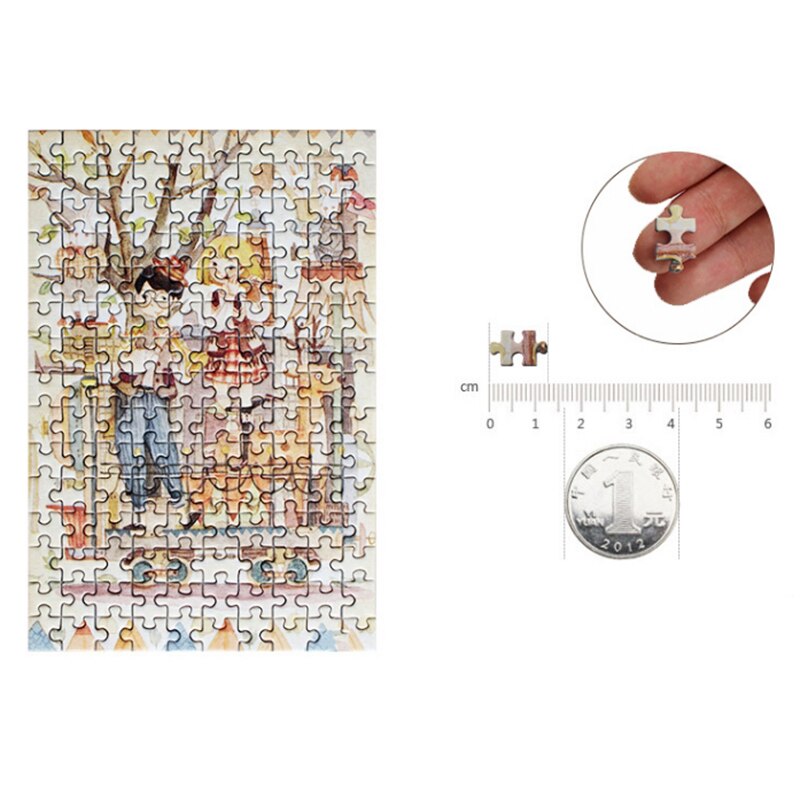 150Pcs Multi-type Landscape Puzzle Game Test Tube Packaging Adults Puzzle Toy