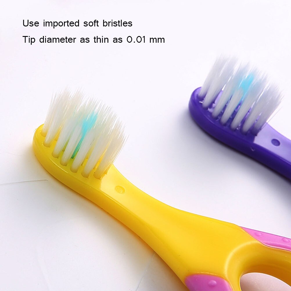 Cepillo de dientes de bebé, cerdas suaves, sin BPA, cepillo de dientes para bebé, cepillo de dientes de entrenamiento, cepillos de dientes para cuidado Dental de bebé