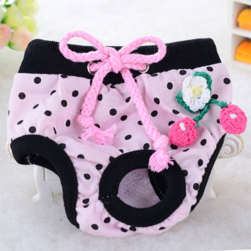 Hond Fysiologische Shorts Ondergoed Puppy Slips Sanitaire Broek Kleine Meidium Honden Luier Dierbenodigdheden Hond Shorts: GRAY / L
