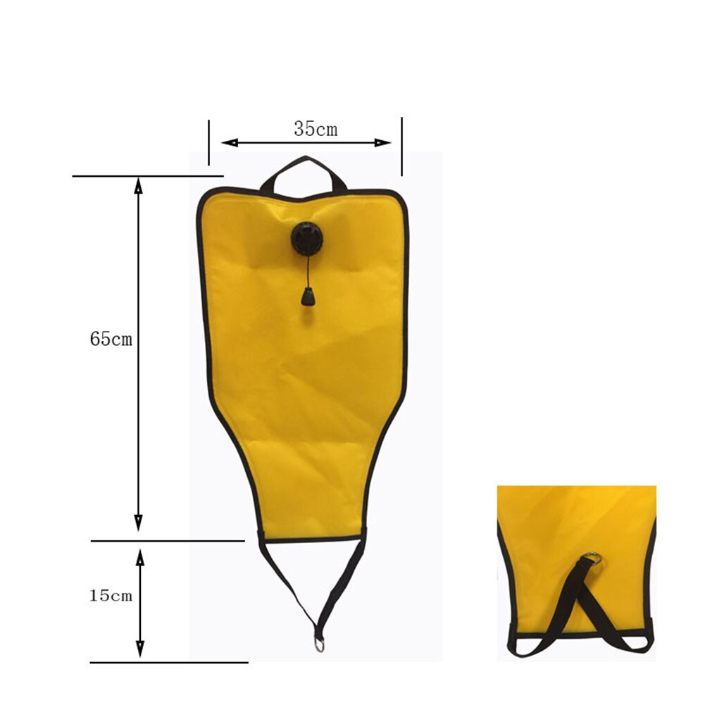 30LBS Tpu Duiken Lift Tas Drijfvermogen Salvage Tas Voor Rescue Schat Zoeken 50LBS Reflecterende Strip Drijfvermogen Tas Water Veiligheid
