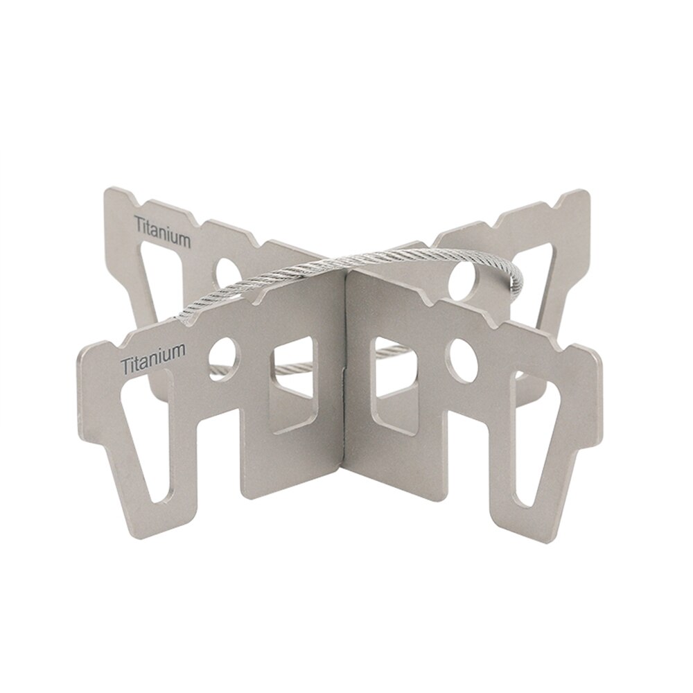 LIXADA/TOMSHOO Titanium Alcohol Stove Mini Portable Outdoor Camping Alcohol Stove for Hiking Cooking Picnic Burner Camping Stove