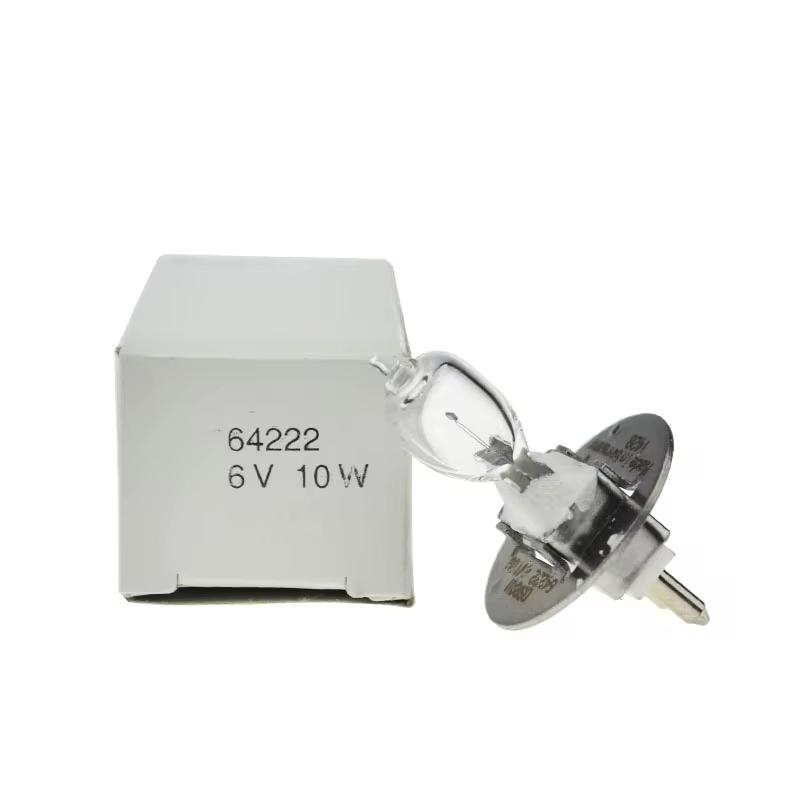 Osram-pære 64222 6v 10w pg22 zeiss-spaltelampe mikroskoppære halogenlampe: 50w