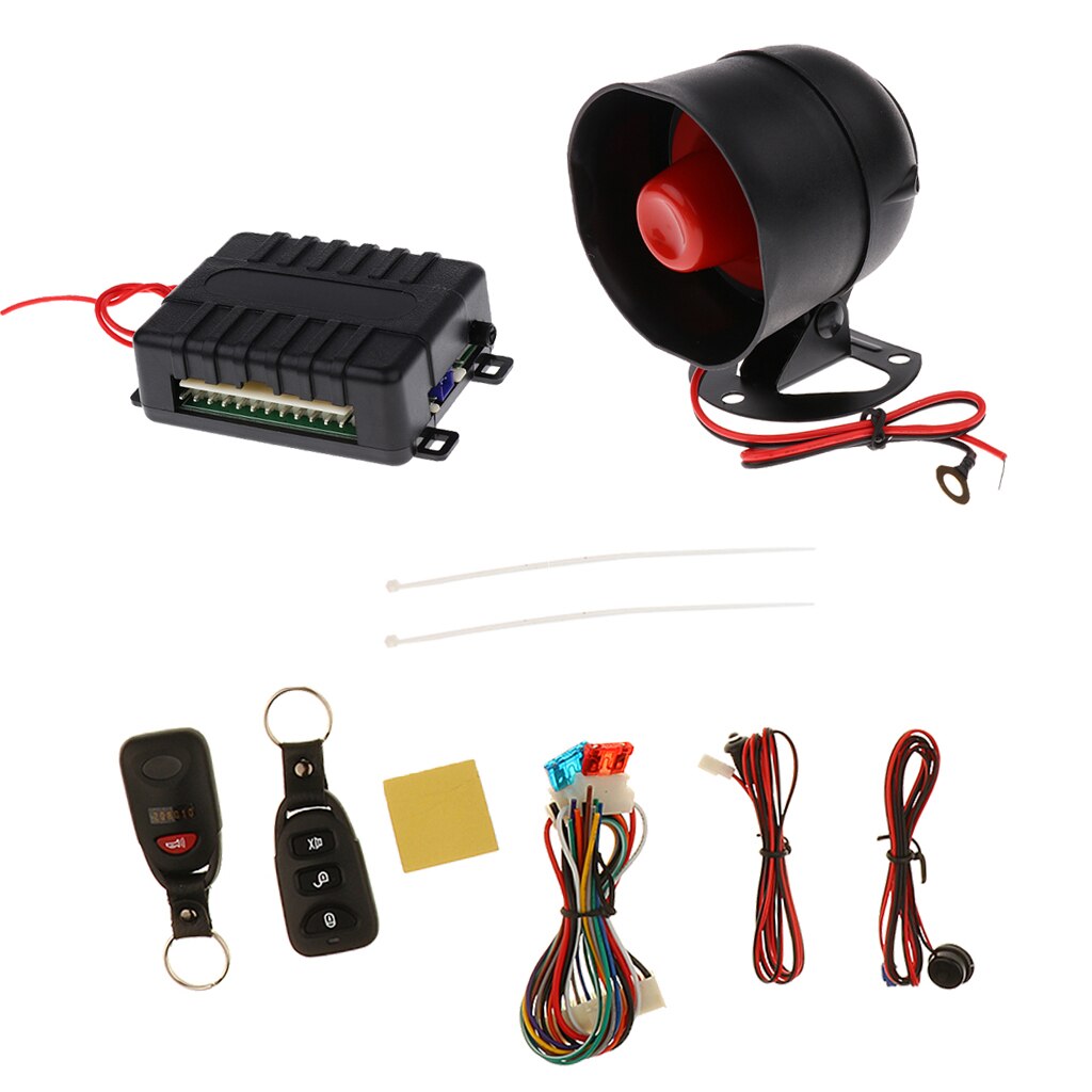 Car Vehicle Security System Burglar Alarm Protection Anti-theft System
