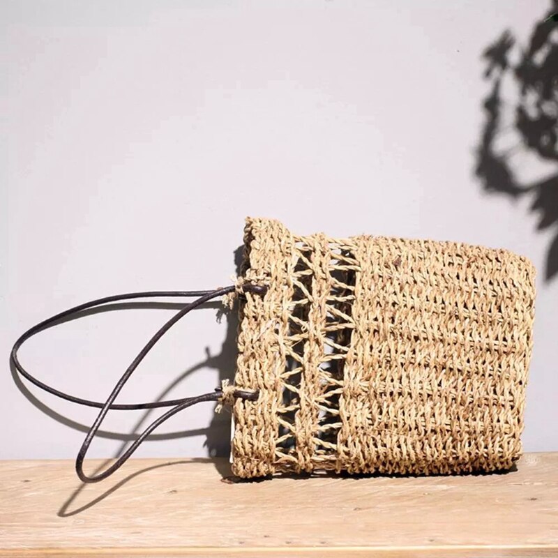 Best Hand-Woven Seagrass Storage Basket Nordic Simple Fruit Gardening Wall Hanging Flower Pot Planter Storage Baskets