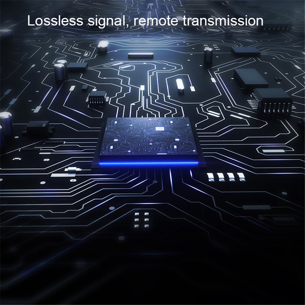 4Kx2K HDMI 2.0 Repeater Extender 1080P HDCP 2.2 3D HDMI Cable Adapter Signal Amplifier Booster Over Signal for HDTV Up to 60m