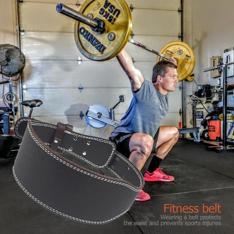 Vægtløftning bælte bodybuilding fitness barbell talje beskytter gym bælte kropstræning vægtløftning tilbehør