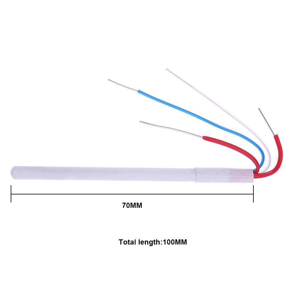 1-8pcs 50W 24V Heating Element 1322 Soldering Iron Ceramic Heater Core 4-wire Adapter Heating Tool for Solder Iron Station for 9