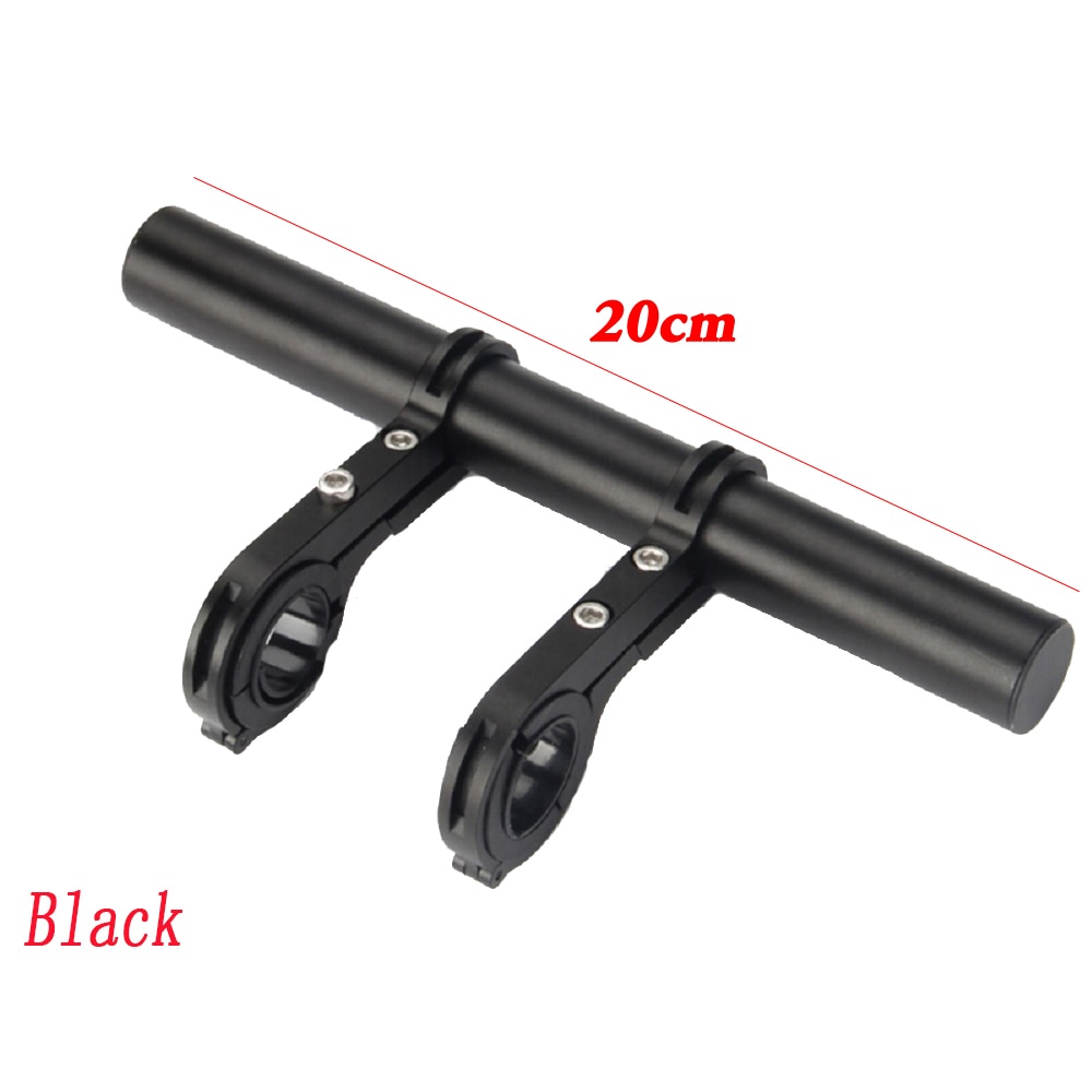 bike handlebar Bike Bicycle Flashlight Holder Handle Bar Front Light Extender Mount Bracket single and doule frame
