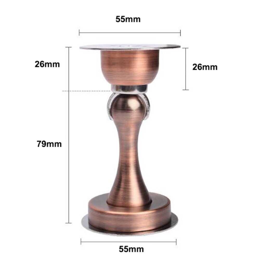 Magnetic Door Stops Stainless Steel Door Holder Stopper Floor Mounted Door Hidden Sticker Stop Home Furniture Hardware Accessory