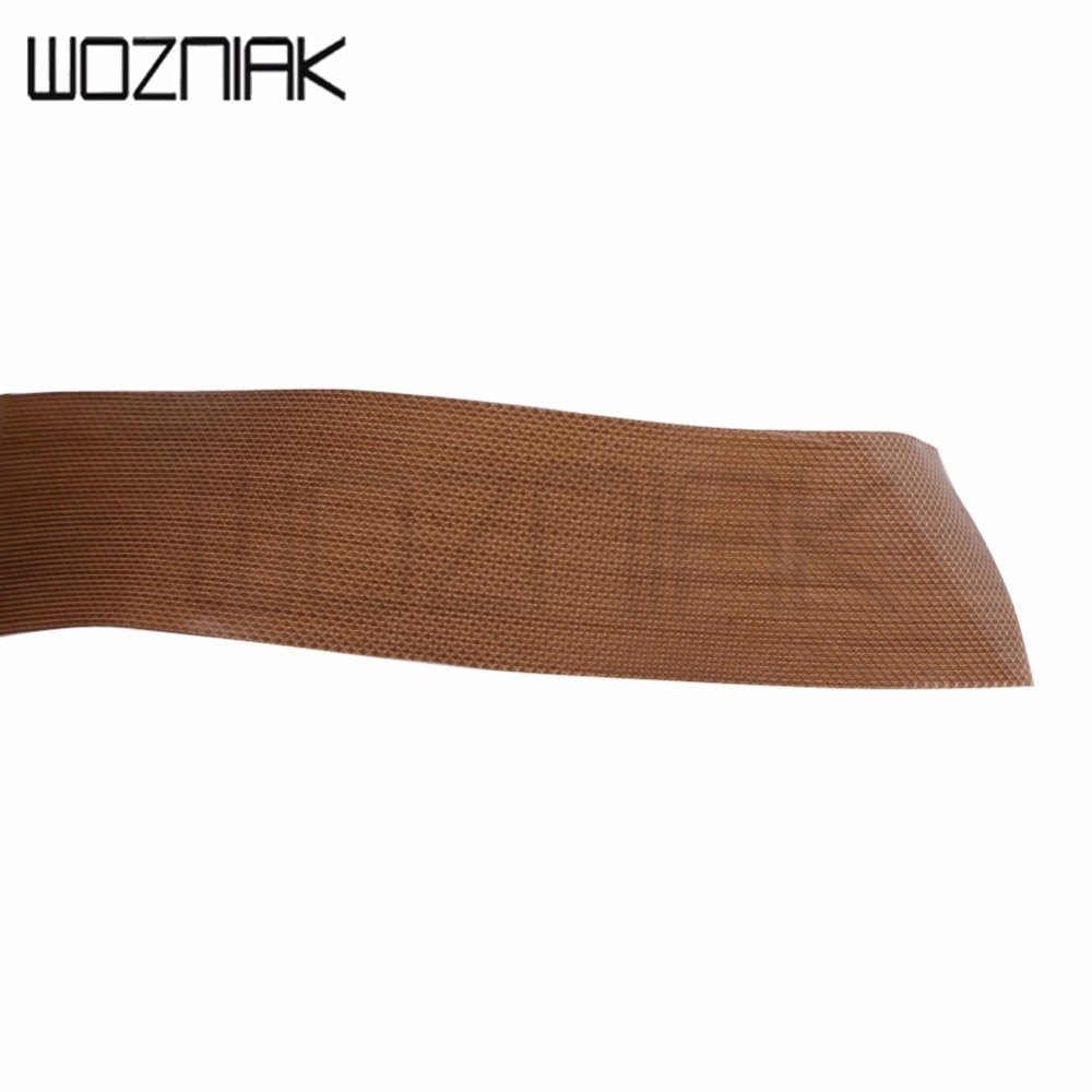 PTFE Coated Fiberglass Fabric With Silicone Adhesive Tape 10M Smooth Anti-stick Adhesive Tape High Temperature Resistance