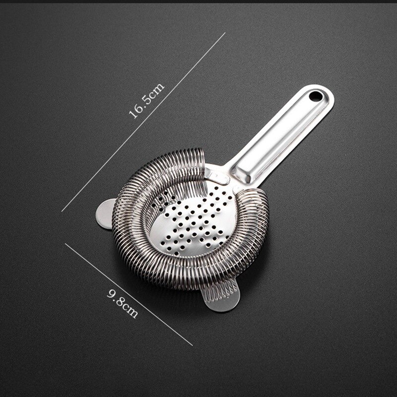 Rvs Bar Filter Cocktail Filter Professionele 4-Klauw Filter Cross Filter Ijs Bartending Gadget