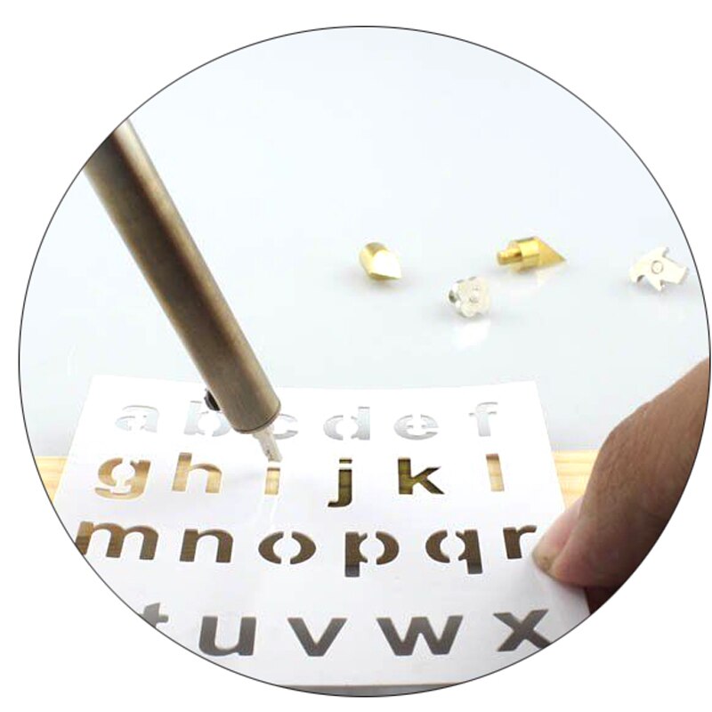 Trä brinnande kit snidning pyrografi penn kit 60w justerbar temperatur lödkolv svetsning trä prägling brännande set