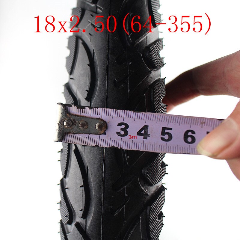 Newest 18x2.50(64-355) Tire Inner Tube 18 Inch Electric Bicycle Tire Fits Electric Motorcycle Battery Tricycle 18*2.5 Tube Tyre