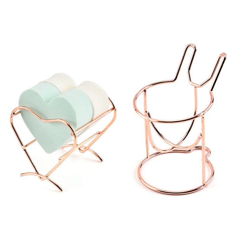 Sminkpuff torkställ puder smink äggsvamp hållare hängare svamp torkställ hållare makeup beaty tool