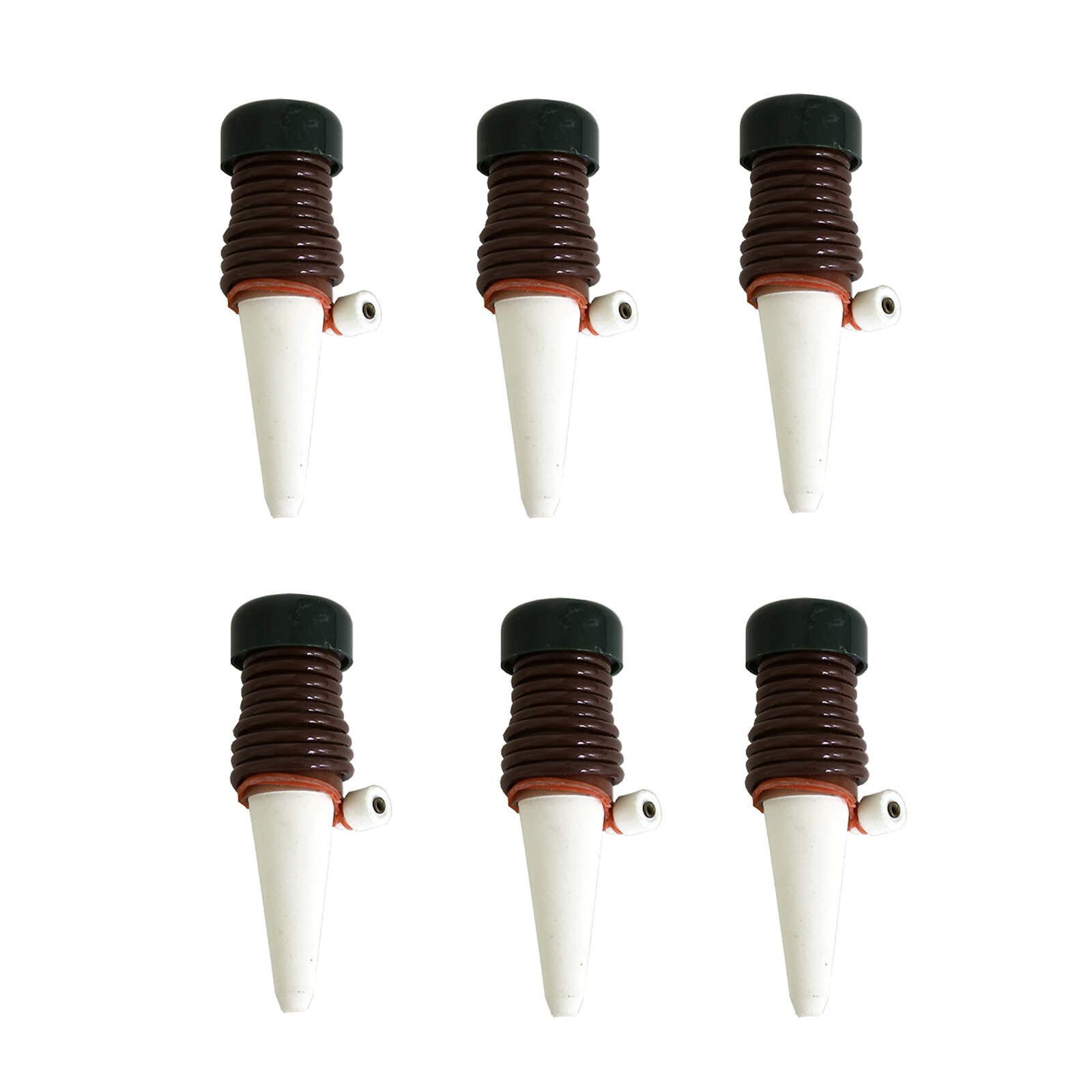 6 Stuks Indoor Automatische Drip Irrigatie Watering Systeem Bloem Plant Watering Gereedschap Voor Bloempot Micro Drip Hoofd Watering Stakes: Default Title