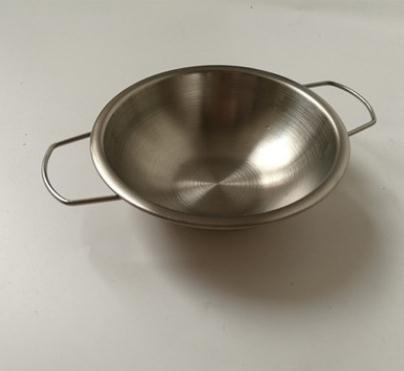 Cucina in Acciaio Inox Da Cucina Gioco di Utensile Utensili Da Cucina Ware Toy Pot Caldaia Padella Pentola di Rame Coperchio Casa di Bambola Accessori: 4