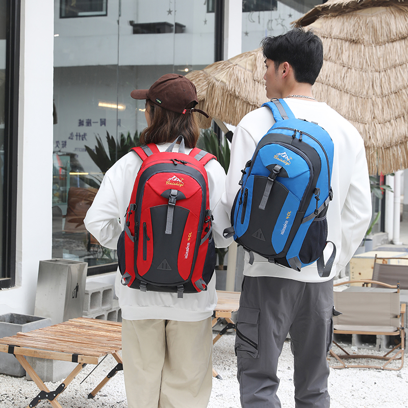 Men Backpack Nylon Waterproof Casual Outdoor Travel Backpack Ladies Hiking Camping Mountaineering Bag Youth Sports Bags
