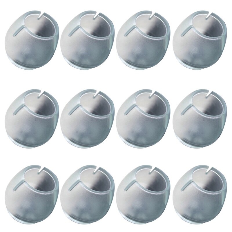 12pcs Table Chair Leg Mat Silicone Non-slip Leg Cap Foot Protection Bottom Cover: 3