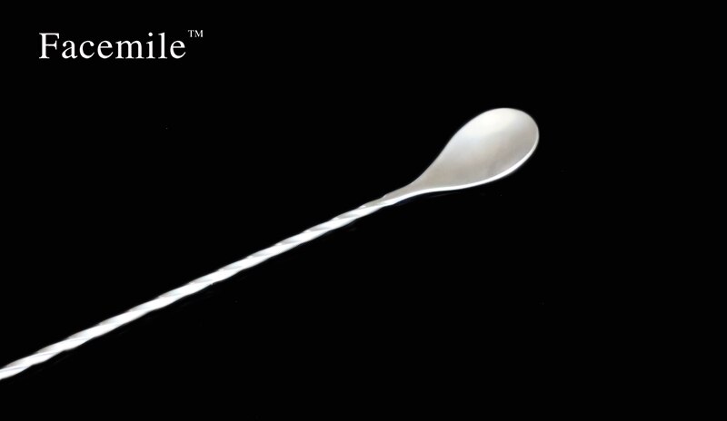 Mélangeur pour Cocktail et boisson en acier inoxydable, ustensile de Bar de 31.5cm, cuillère mélangeur, agitateur de louche