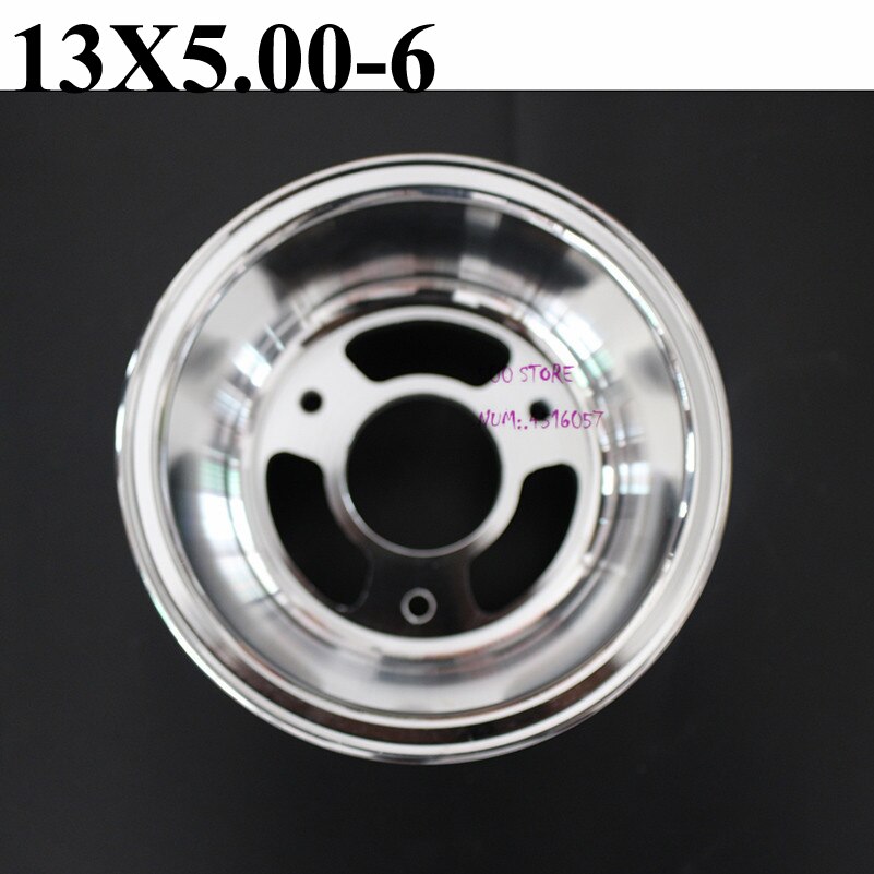 13x5.00-6 inch aluminum rim Motorcycle Kart Four-Wheeled ATV Modified 13x5.00-6 Inch good Tires Off-Road Tire Wheel