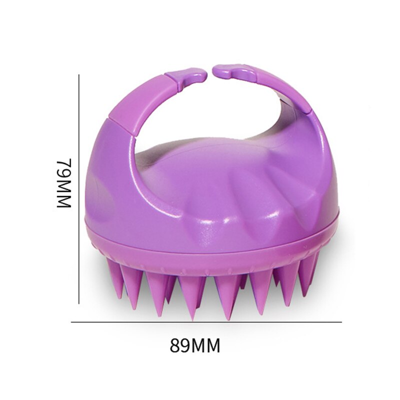 Brosse de lavage des cheveux en Silicone, peigne à main, masseur pour le cuir chevelu, bain, douche, nettoyage des cheveux