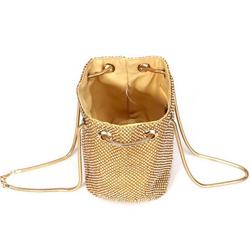 Mode Creatieve Sequin Vrouwen Schoudertas Shiny Rhinestone Schouder Purse Crossbody Purse Voor Vrouwen Dames