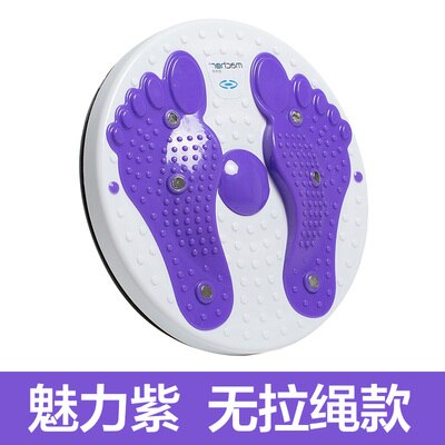 Dansemaskine talje vridning maskine slankende talje kvinders husstand fitness udstyr mave tuck hoppe slankende disk twist: Lilla intet reb