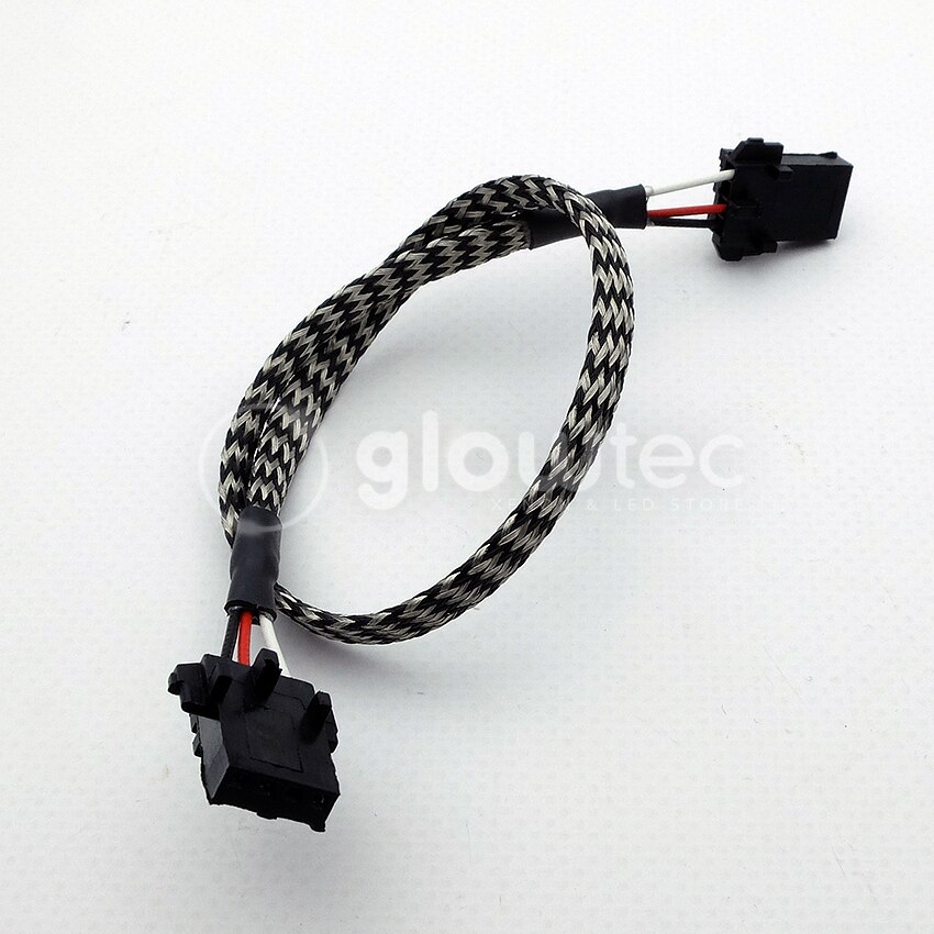 GLOWTEC 10pcs D1S HID Xenon relay cable Anti-static interference D1S D1R D3C HID headlihgt light Xenon Converter Wire