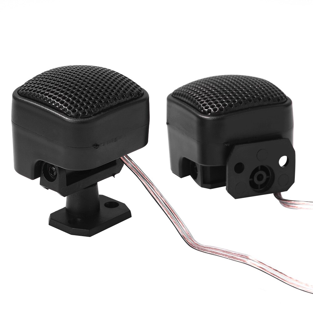 Tweeter Audio Voiture 35mm 500W - Haut-parleur Compact Pour Amélioration Son Auto, Noir, 12V