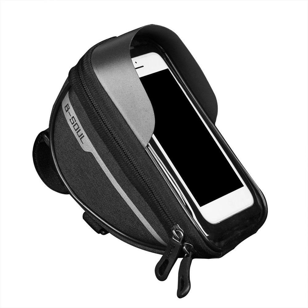 Bolsa para manillar de bicicleta, bolsa para teléfono móvil, Hengbao, accesorios para bicicleta de montaña o de carretera: C